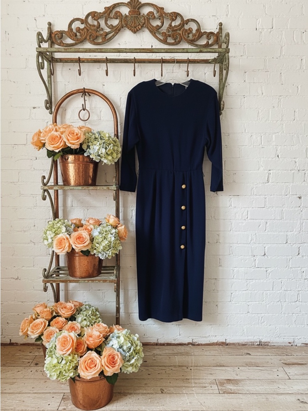 Vintage Jessica Howard 80s dress